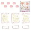 AMSCAN Sparkling Pink Bridal Shower Buffet Decorating Kit 23pc -Costume Party Decor Store 763867