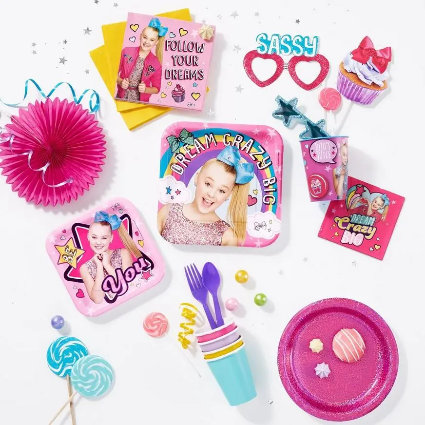 AMSCAN JoJo Siwa Photo Booth Props 12pc 4 AMSCAN JoJo Siwa Photo Booth Props 12pc - Image 2