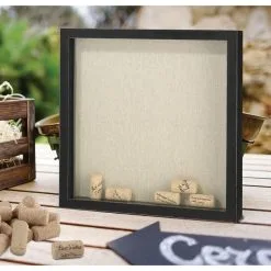 Signing Corks Shadow Box Frame