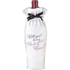 Maid Of Honor Wine Bag