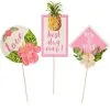 Tropical Wedding Centerpiece Sticks 3ct 1 Tropical Wedding Centerpiece Sticks 3ct -Costume Party Decor Store 783345