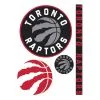 Toronto Raptors Decals 4ct -Costume Party Decor Store 783772