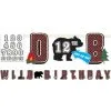 Little Lumberjack Birthday Banner Kit 2 Little Lumberjack Birthday Banner Kit -Costume Party Decor Store 799768