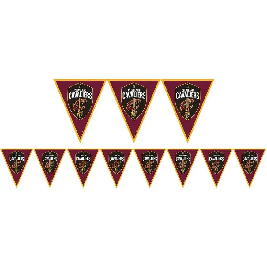 Cleveland Cavaliers Pennant Banner 3 Cleveland Cavaliers Pennant Banner