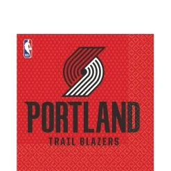 Portland Trail Blazers Lunch Napkins 16ct