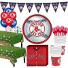 Super Boston Red Sox Party Kit For 36 Guests 2 Super Boston Red Sox Party Kit For 36 Guests -Costume Party Decor Store 807552
