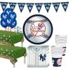 Super New York Yankees Party Kit For 36 Guests -Costume Party Decor Store 807562