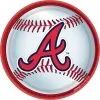 Atlanta Braves Lunch Plates 18ct -Costume Party Decor Store 808447