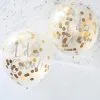 5ct, Ginger Ray Metallic Gold I Do Confetti Balloons