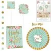 Mint To Be Buffet Table Decorating Kit 23pc -Costume Party Decor Store 816056