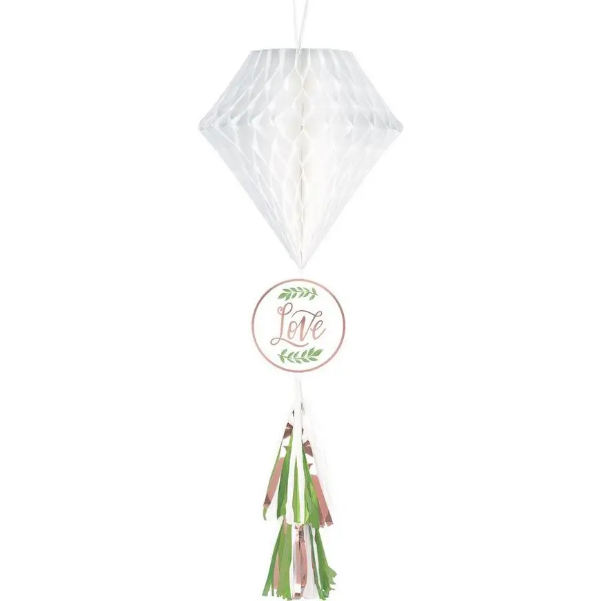 Love And Leaves Honeycomb Decoration 3 Love And Leaves Honeycomb Decoration