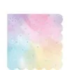 Iridescent Lunch Napkins 16ct 1 Iridescent Lunch Napkins 16ct -Costume Party Decor Store 818971
