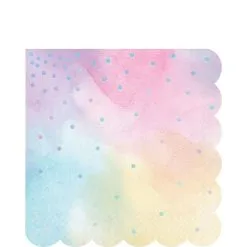 Iridescent Lunch Napkins 16ct