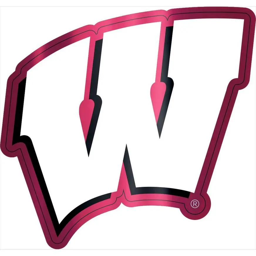 Wisconsin Badgers Decal 3 Wisconsin Badgers Decal