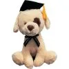 Brown Graduation Dog Plush -Costume Party Decor Store 828562