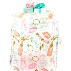 Gold & Pink Wedding Gift Sack