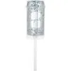 Silver Congrats & Love Confetti Poppers 2ct -Costume Party Decor Store 835320