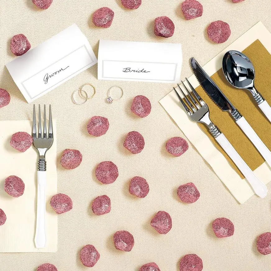 Glitter Pink Diamonds Table Scatter 40ct 3 Glitter Pink Diamonds Table Scatter 40ct