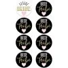 Bride Tribe Bachelorette Buttons 8ct -Costume Party Decor Store 835423