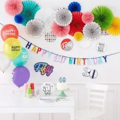 Here's To 30 Birthday Banner -Costume Party Decor Store 835840 01