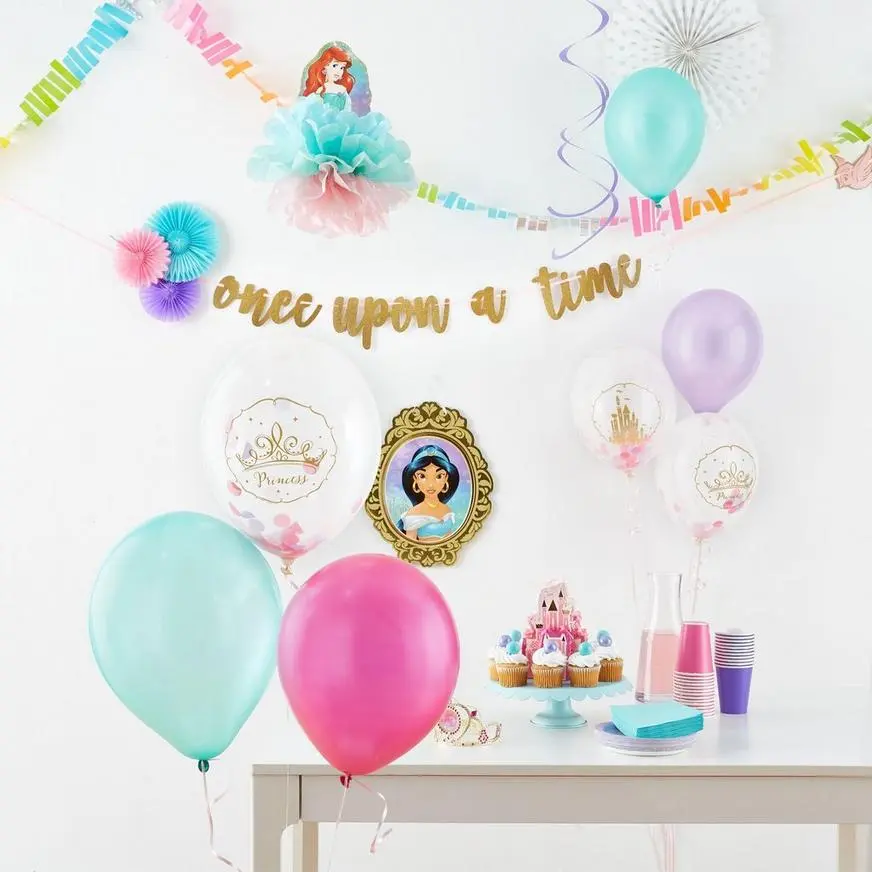 6ct, Disney Once Upon A Time Confetti Balloons 4 6ct, Disney Once Upon A Time Confetti Balloons - Image 2