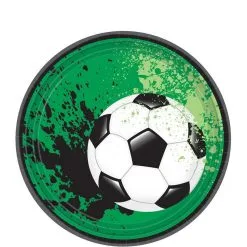 Goal Getter Soccer Dessert Plates 18ct