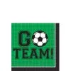 Goal Getter Soccer Beverage Napkins 36ct -Costume Party Decor Store 841732
