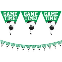 Goal Getter Soccer Pennant Banner 12ft