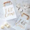 Ginger Ray Metallic Gold I Do Crew Gift Bags 5ct
