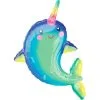 Giant Happy Narwhal Balloon 1 Giant Happy Narwhal Balloon -Costume Party Decor Store 843424