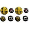 Pittsburgh Pirates Buttons 8ct