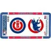 Chicago Cubs License Plate Frame With Decals 3pc -Costume Party Decor Store 852947