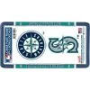 Seattle Mariners License Plate Frame With Decals 3pc -Costume Party Decor Store 852965