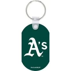 Oakland Athletics Keychain