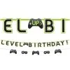 Level Up Birthday Banner With Mini Banner 2 Level Up Birthday Banner With Mini Banner -Costume Party Decor Store 862864