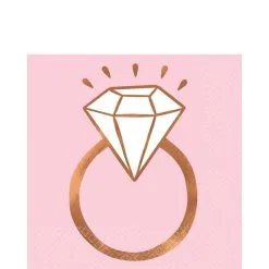 Blush Rose Bridal Shower Tableware Kit For 32 Guests 18 Blush Rose Bridal Shower Tableware Kit For 32 Guests -Costume Party Decor Store 866322 05