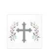 Silver Cross Holy Day Beverage Napkins, 5in, 36ct