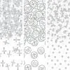 White & Silver Holy Day Confetti