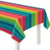 AMSCAN Serape Striped Flannel-Backed Vinyl Table Cover 1 AMSCAN Serape Striped Flannel-Backed Vinyl Table Cover -Costume Party Decor Store 868593
