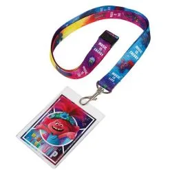 Trolls World Tour Lanyards With Card Holders 4ct