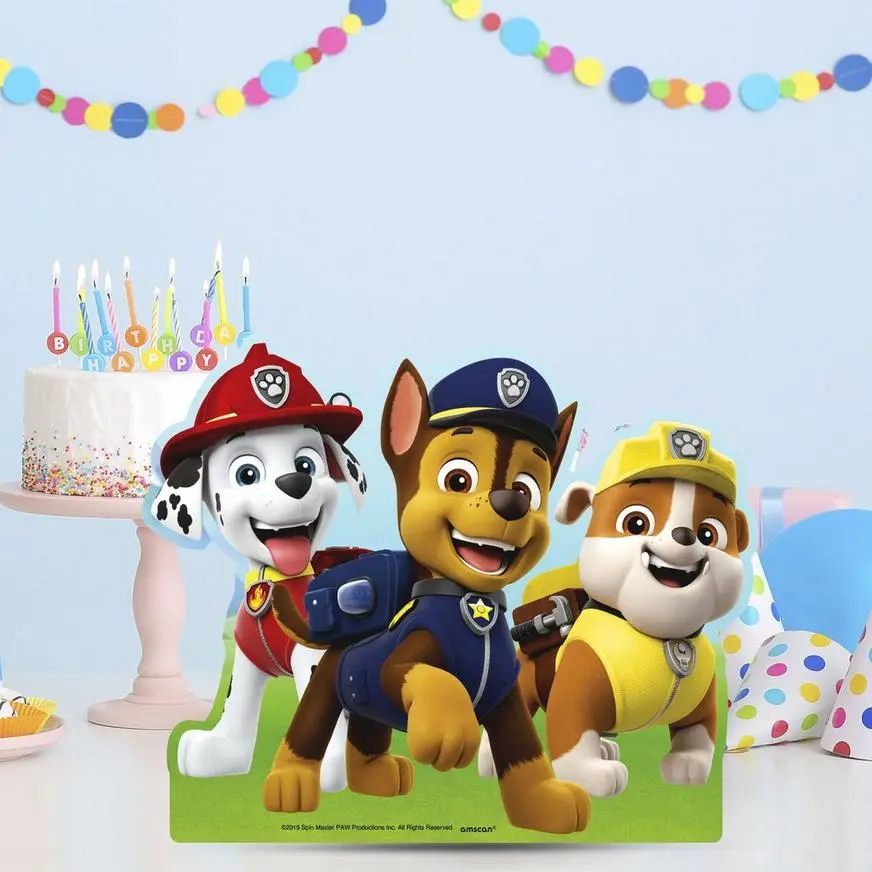 None PAW Patrol Centerpiece Cardboard Cutout, 13.5in X 11in 3 None PAW Patrol Centerpiece Cardboard Cutout, 13.5in X 11in