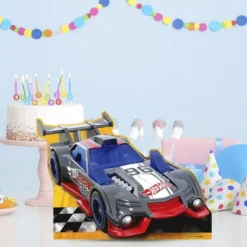 None Hot Wheels Wild Racer Centerpiece Cardboard Cutout, 15.5in X 11in