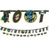 Justice League Heroes Unite Batman Banner Kit 2ct 2 Justice League Heroes Unite Batman Banner Kit 2ct -Costume Party Decor Store 881494