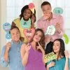 Pastel Baby Shower Photo Booth Props, 13ct 1 Pastel Baby Shower Photo Booth Props, 13ct -Costume Party Decor Store 881821