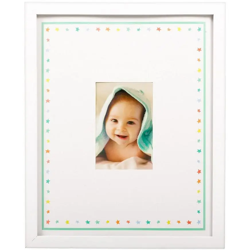 Star Baby Shower Autograph Photo Frame 3 Star Baby Shower Autograph Photo Frame