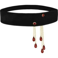 Blood Drop Vampire Bite Choker