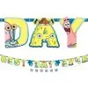 SpongeBob SquarePants Letter Banner With Accent Banner -Costume Party Decor Store 891265