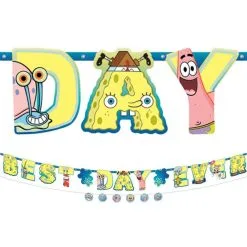 SpongeBob SquarePants Letter Banner With Accent Banner