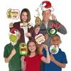AMSCAN Traditional Grinch Photo Booth Props 13ct -Costume Party Decor Store 899624