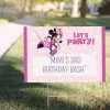 Custom Minnie Mouse Forever Yard Sign -Costume Party Decor Store 899838